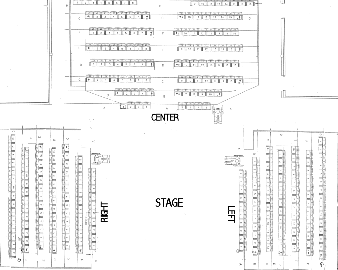 Whitaker Center Seating Chart